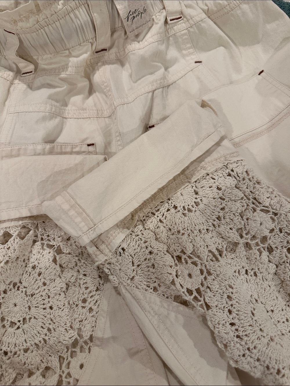 Free People Rockaway Craft pants NWT sz. M - Picture 9 of 10